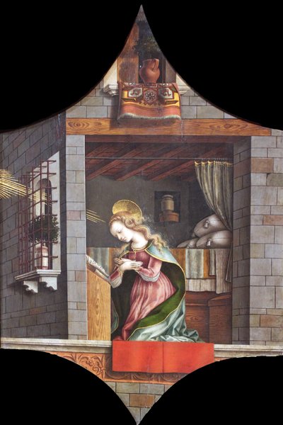 Annunciation of Mary by Carlo Crivelli